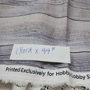 Hobby Lobby Wood Grain Fabric 1 Yard x 44" Wide‎ Crafting Sewing Material